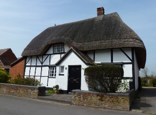 Tudor style cottage.