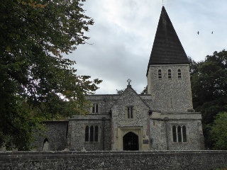 The church in Idmiston