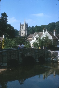 Castle Combe in 1966.