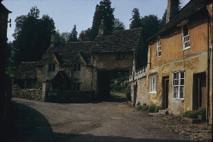 Historic buildings in Castle Combe.