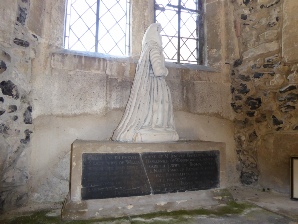Baskerville Tomb in Endford All Saints Church.
