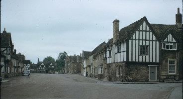 Tudor buildings in Lacock.