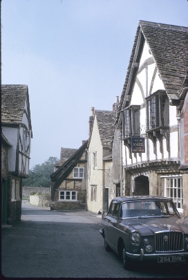 A 1960s image of Lacock.