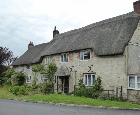 In the village of Teffont Magna.